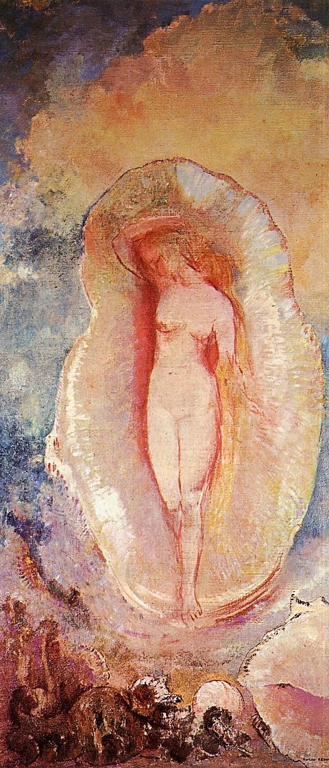 Redon, Odilon (1840-1916) - La naissance de Venus 3.JPG